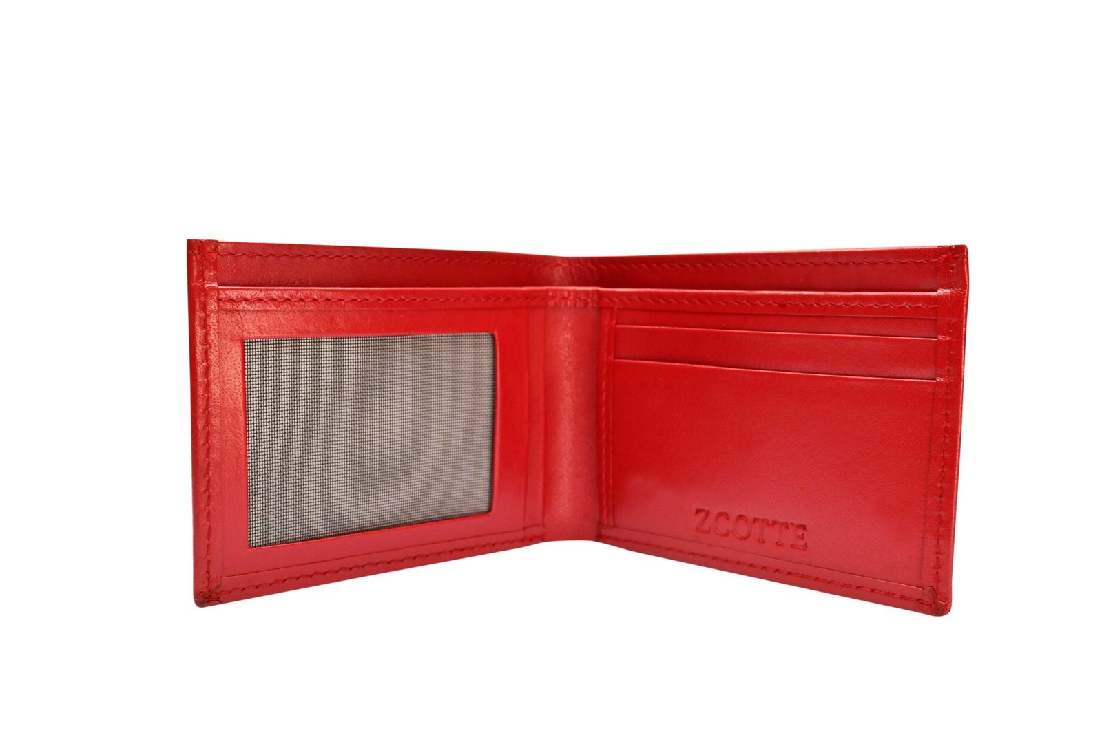 Men's Wallet - Cherry Red - Image 5